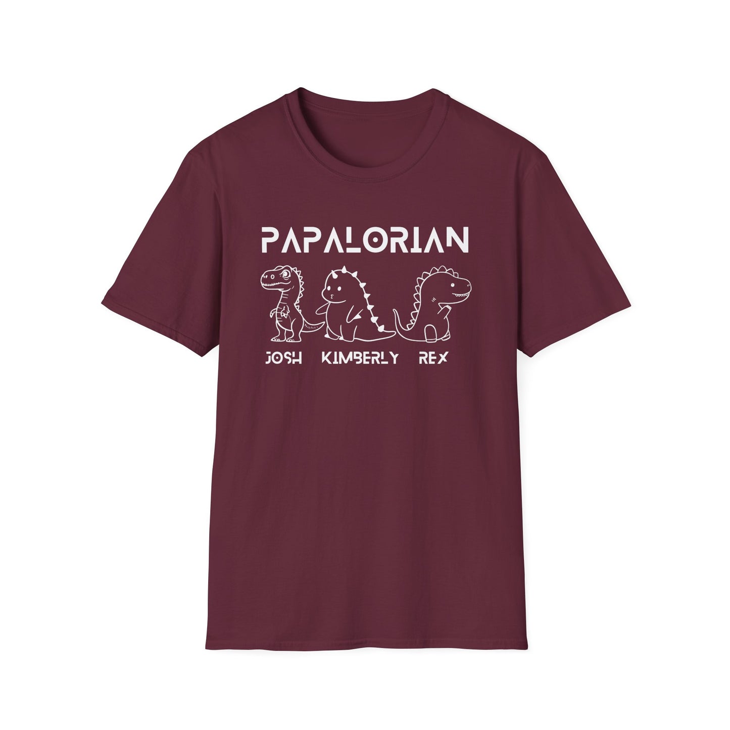 Papalorian Personalized Dad T-Shirt
