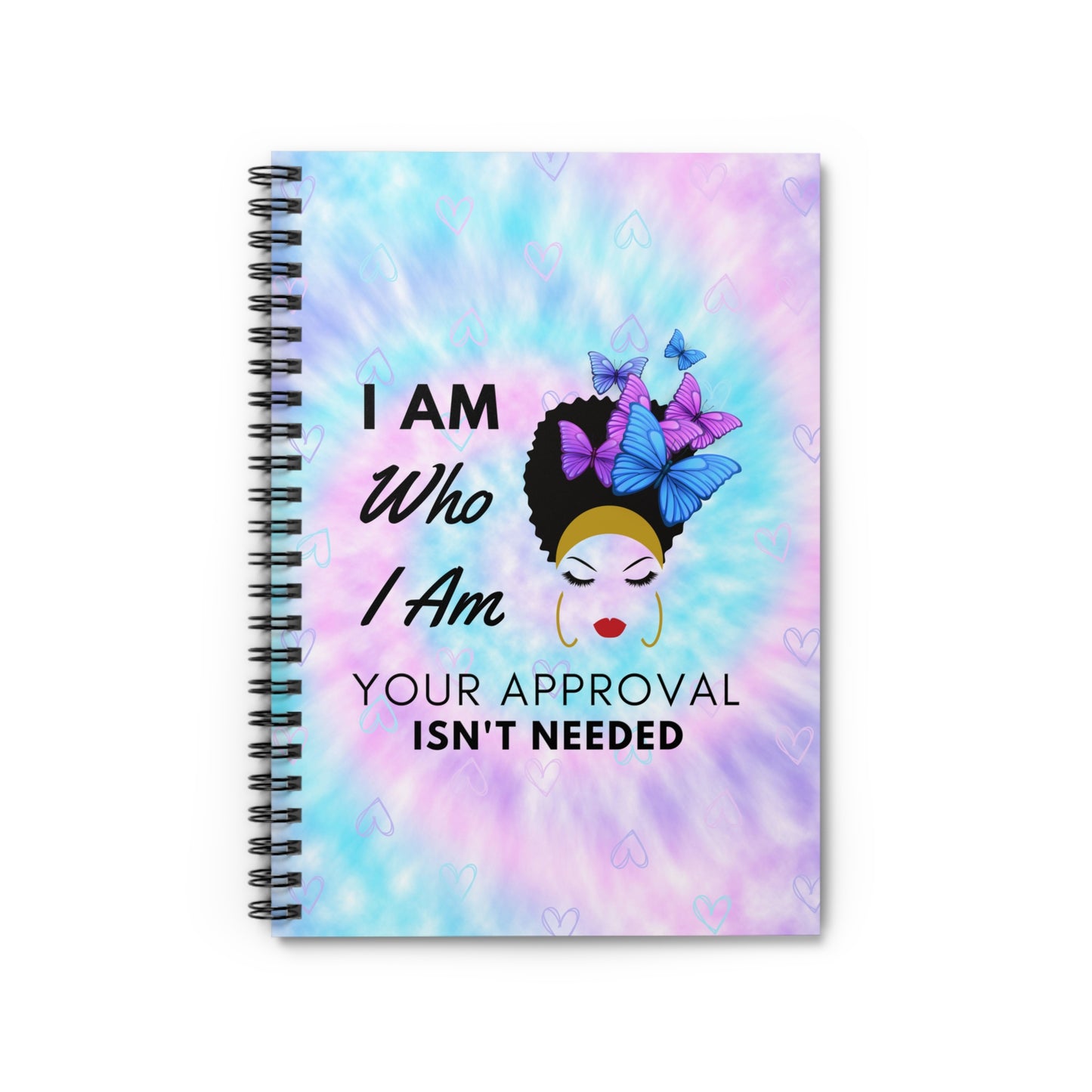 Custom Self Love Journal (Spiral Notebook-Ruled Line)