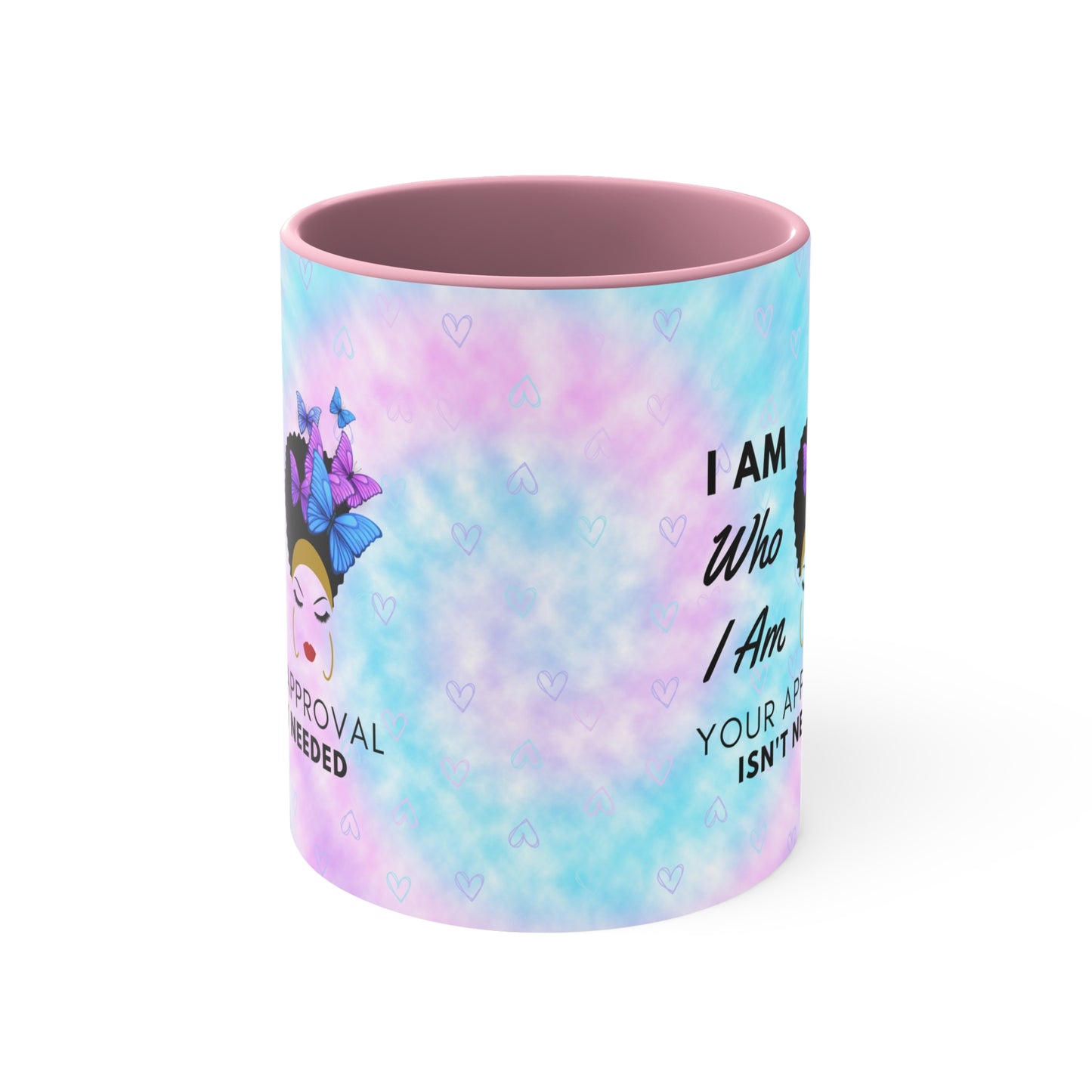 Self Affirmation Color Contrast Coffee Mug (11oz)