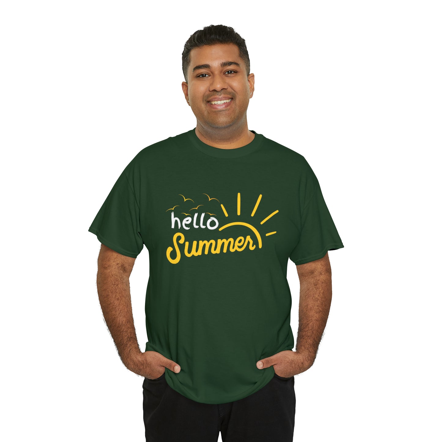 Hello Summer Graphic T-Shirt (Unisex)