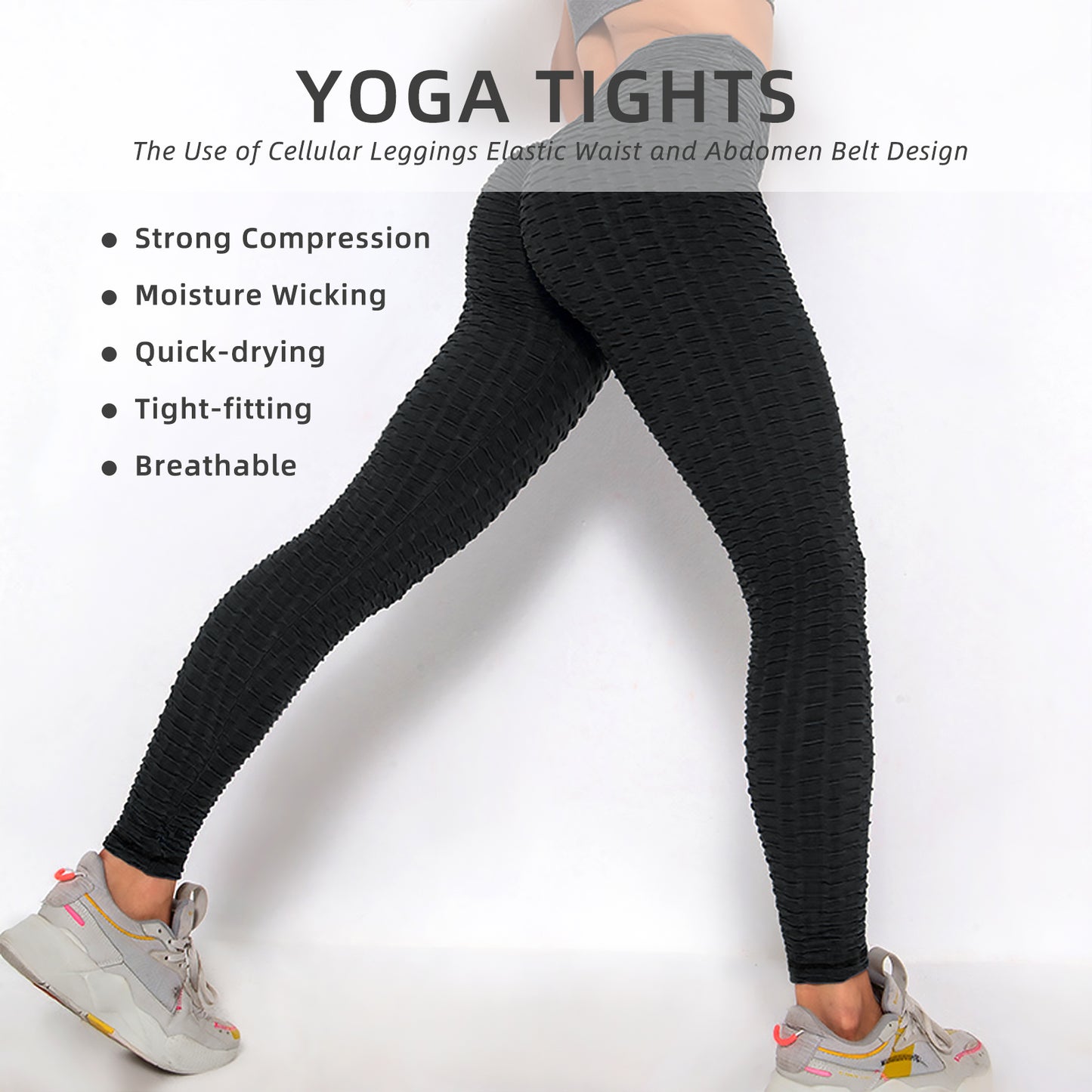 Women Leggings Bubble Textured Leggings Pants