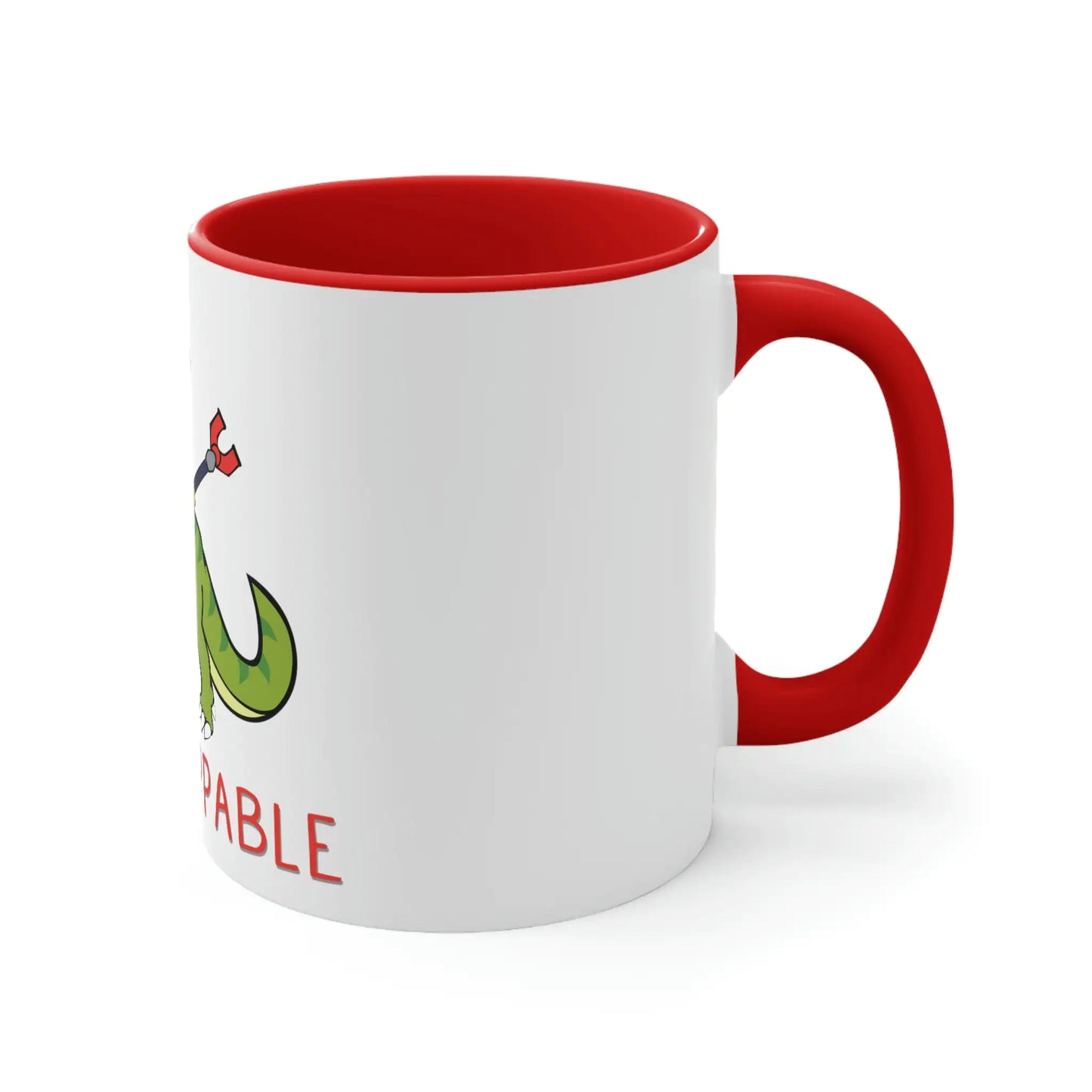 Motivational Positive Affirmation Mug- Unstoppable T-Rex Mug-