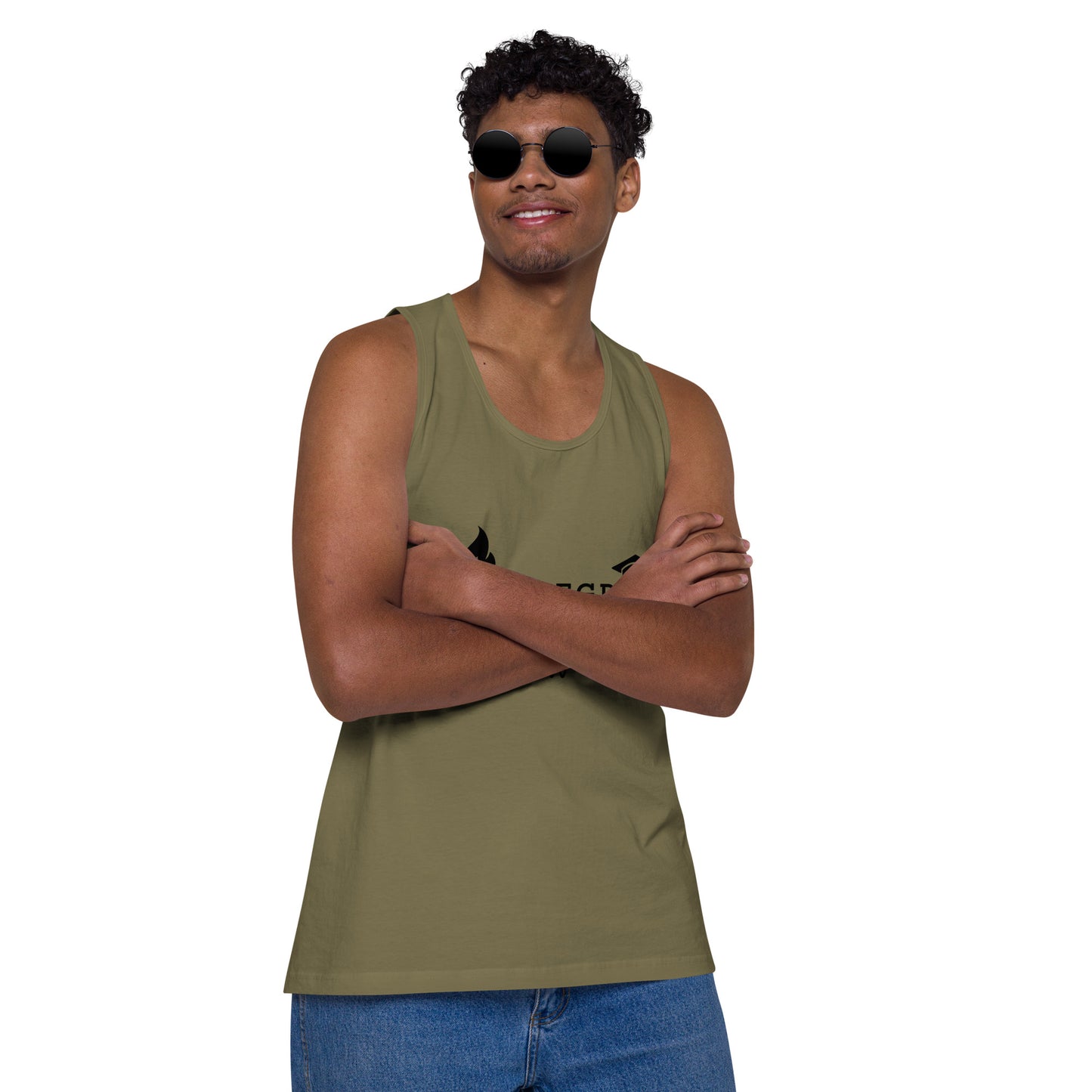 Customizable Men’s premium tank top