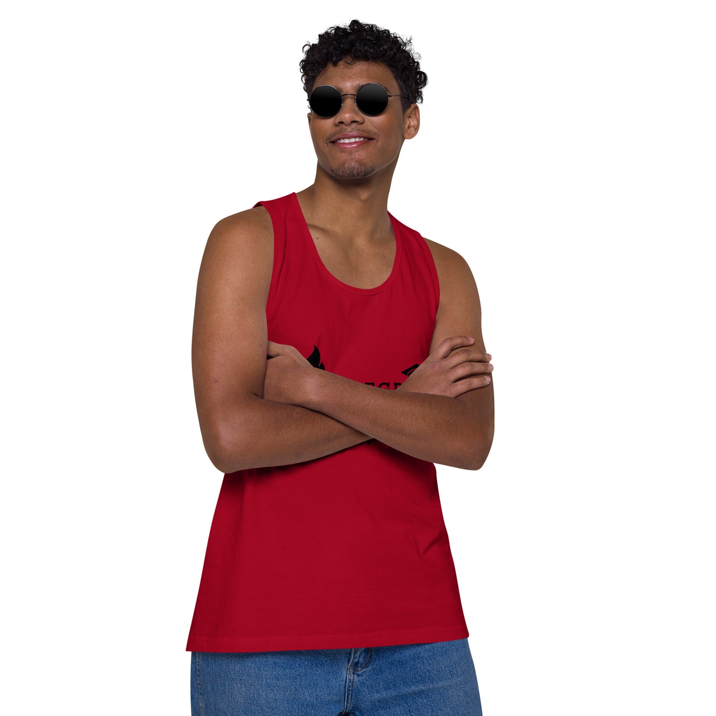 Customizable Men’s premium tank top