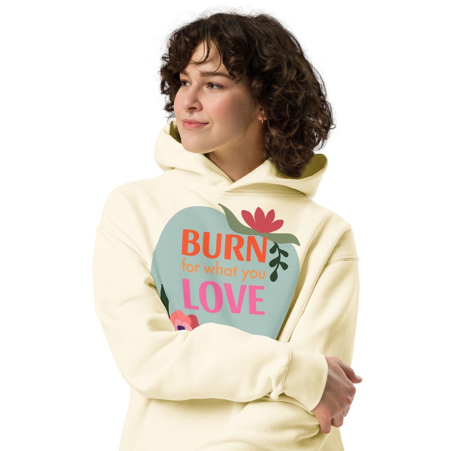 Oversized Custom Hoodie For Her