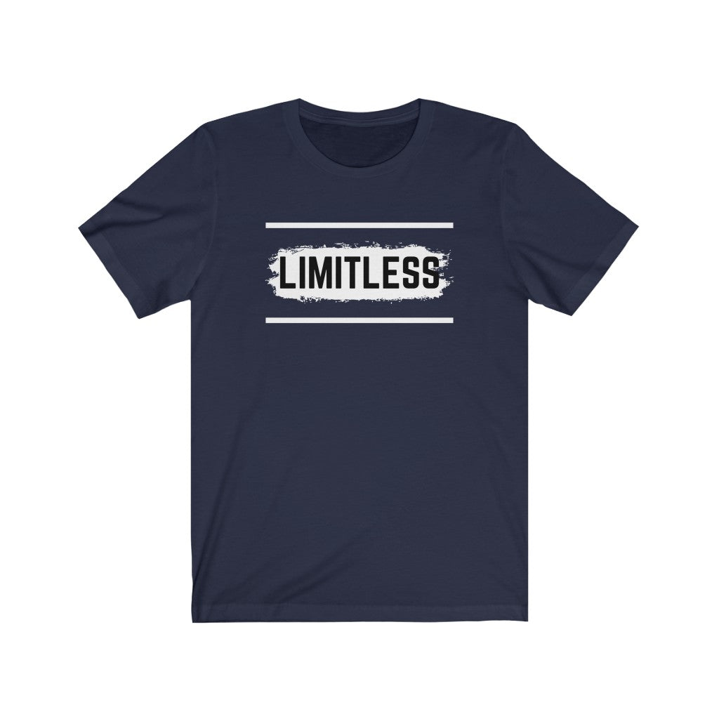 Limitless Unisex Jersey Short Sleeve Tee. Motivation T Shirt. Inspiration T Shirt.