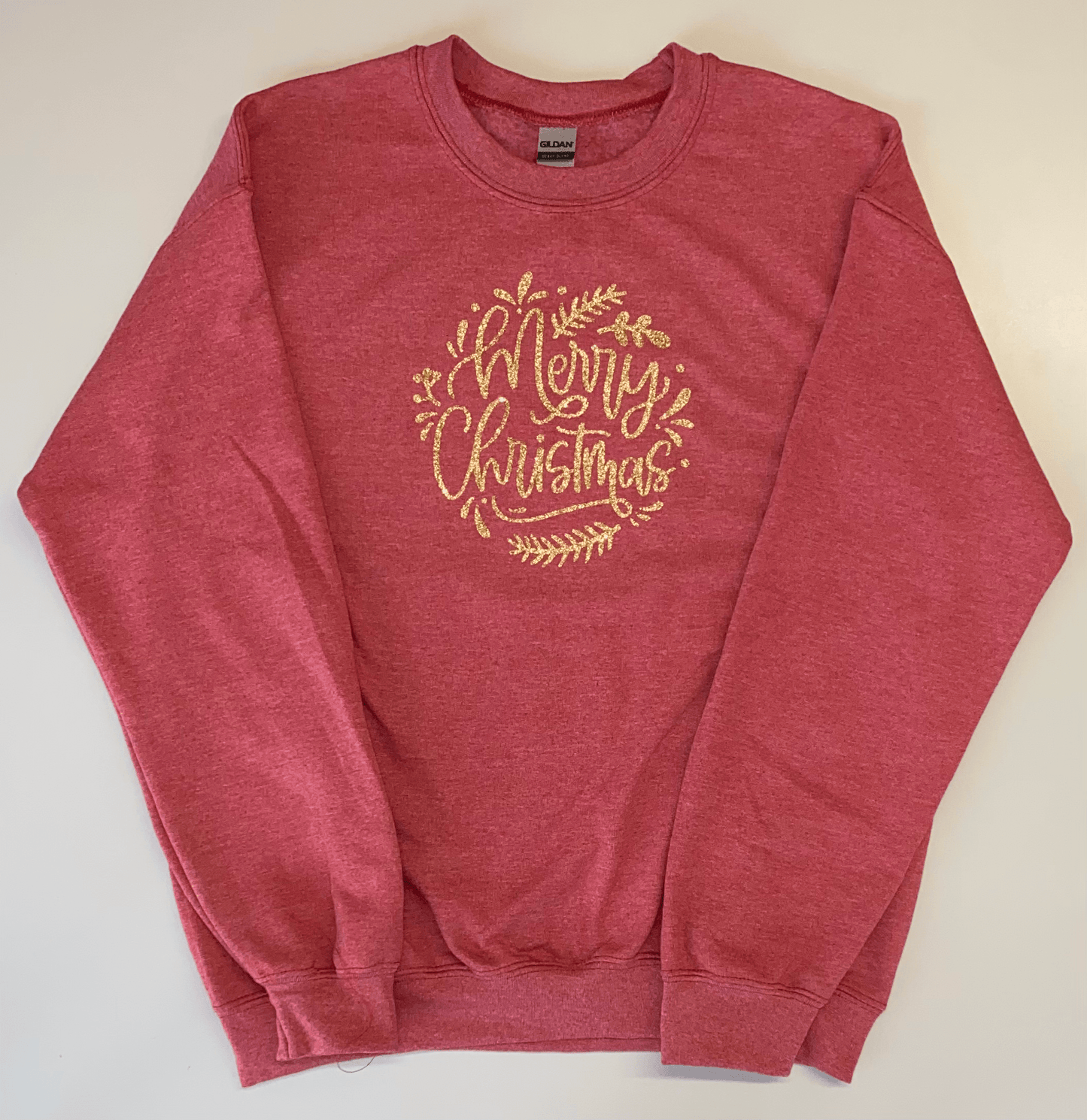 Merry Christmas Crewneck Sweatshirt for Holidays. Graphic Sweatshirts for Family.