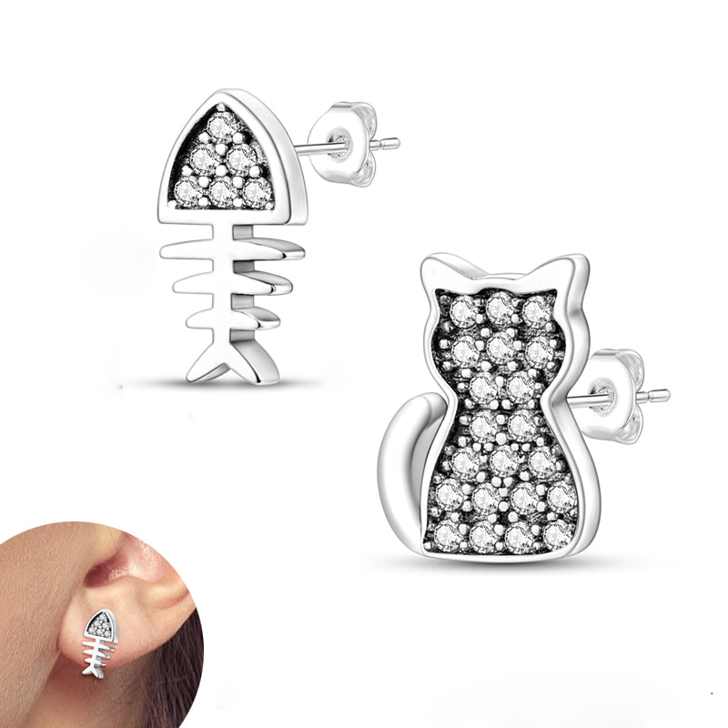 Cat Fish Earring - reallyposhgifts
