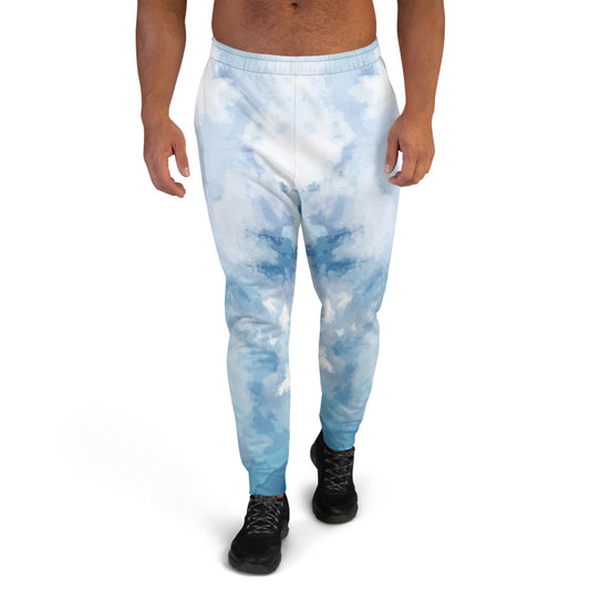 Custom Jogger for Men, Husband, Father, Significant Others. Watercolor Print Jogger for Men. Happy Fathers Day, Birthday, Anniversary Gifts for Him. Made in USA.