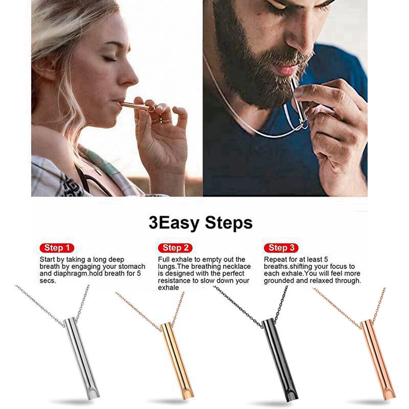 Self Care Breathing Necklace