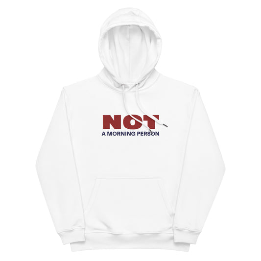 Premium Eco Hoodie. Eco-Conscious Custom Embroidered Hoodie