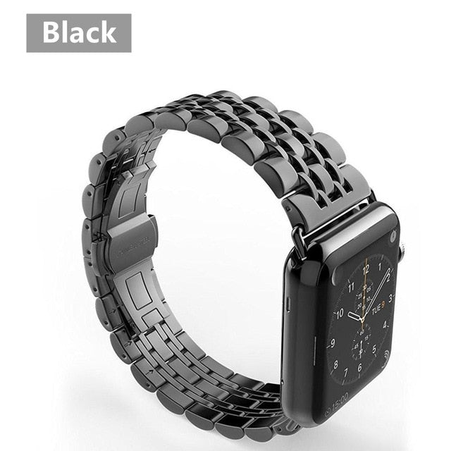 Strap For Apple Watch band 42 mm 5 4 3 iwatch band 42mm/38mm Stainless Steel watchband correa for apple watch 5 band 40mm 44mm