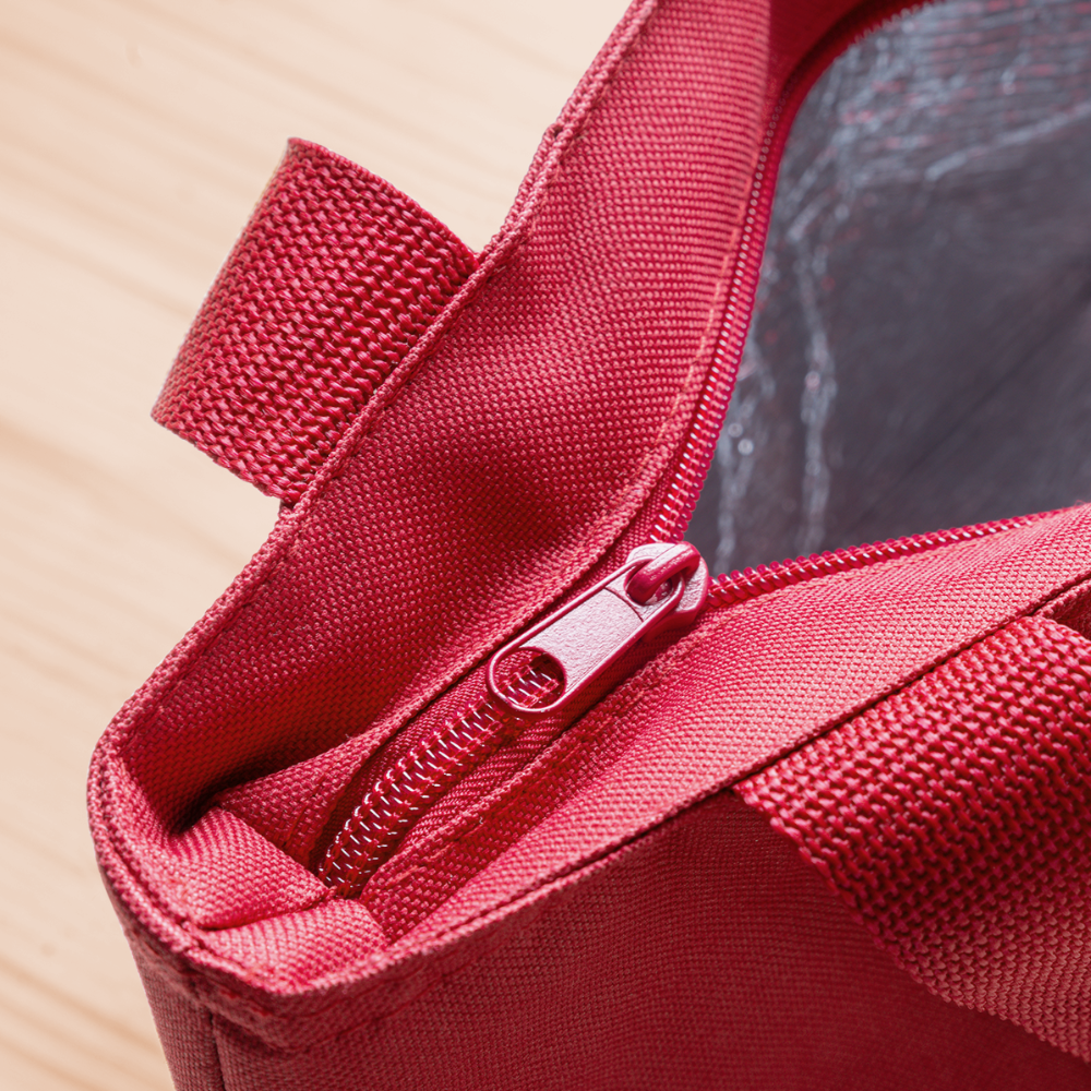 Personalized DIY Name Lunch Bag. Custom-Made Launch Bag. Back to School Lunch Bag. Gift Giving Launch Bag - red