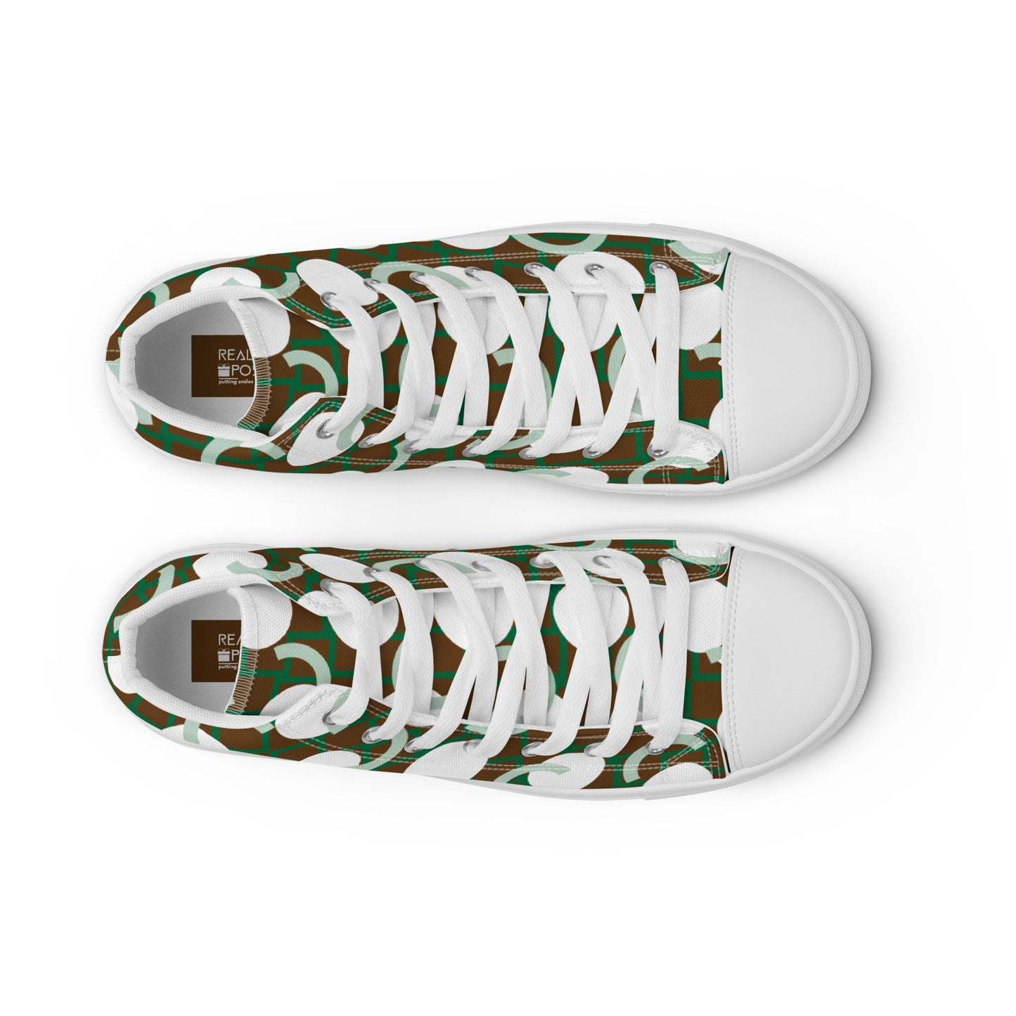 Custom Print Women’s High Top Canvas Shoes