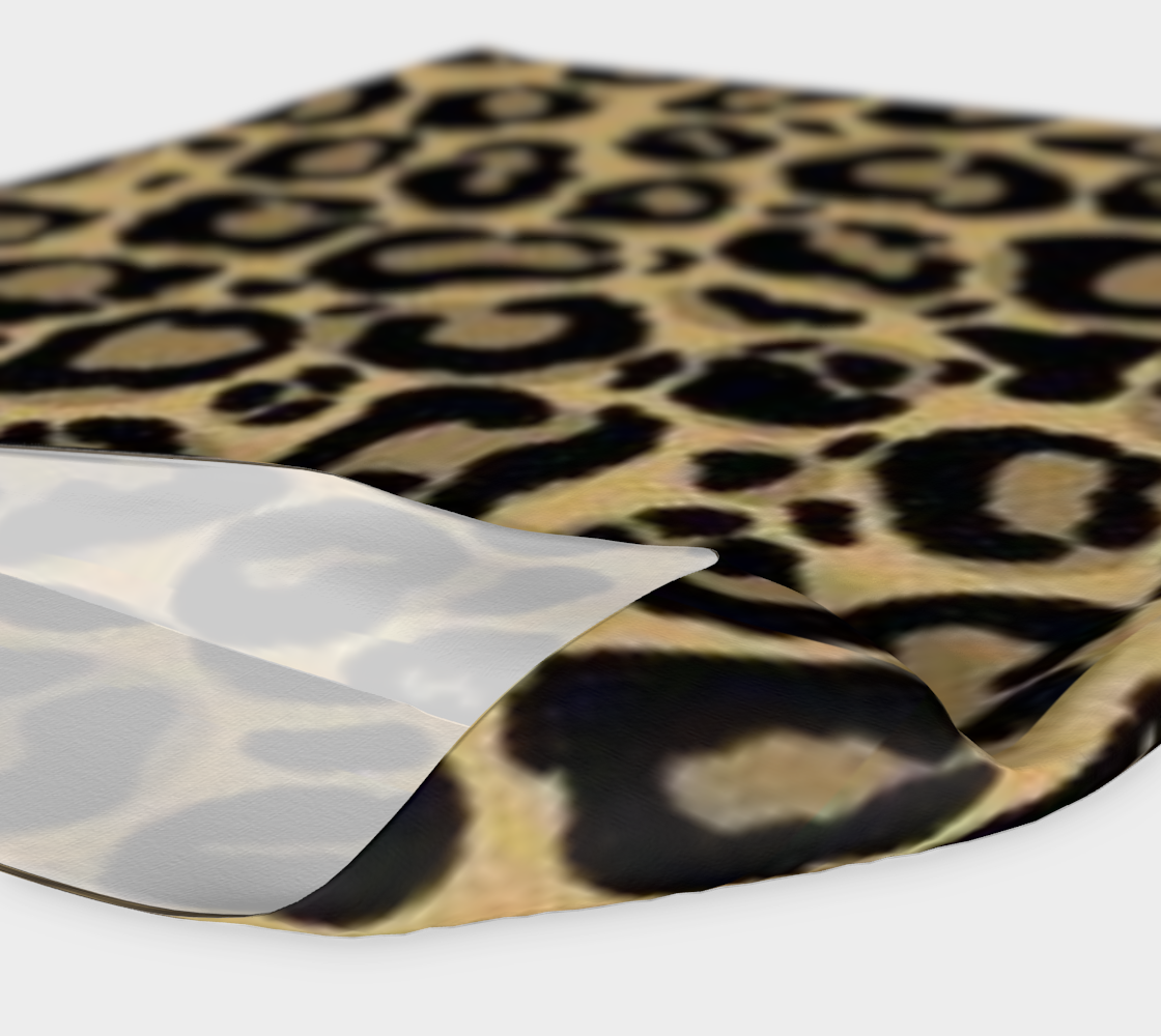 Dark Leopard Headband- Made In Canada