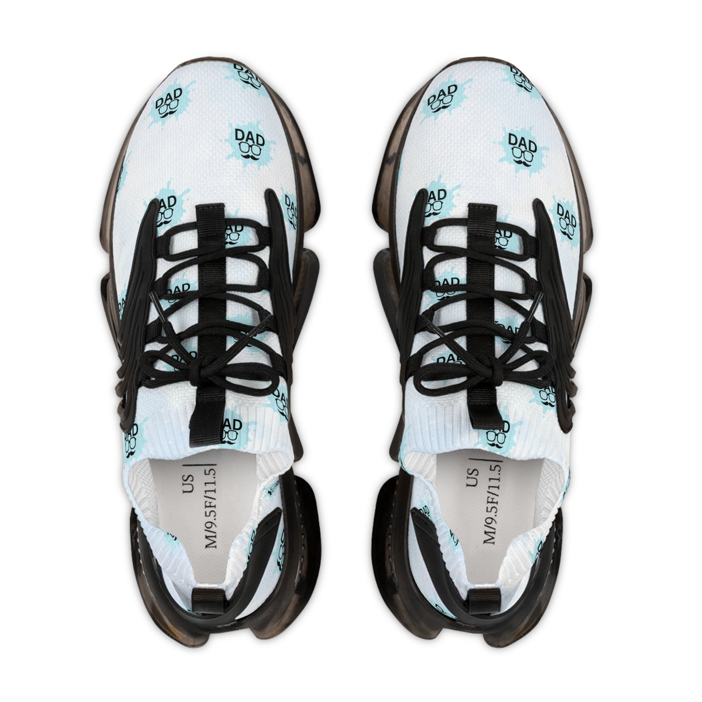 Dad Printed Mesh Sneakers| Fathers Day Special Edition For Dads Gifts