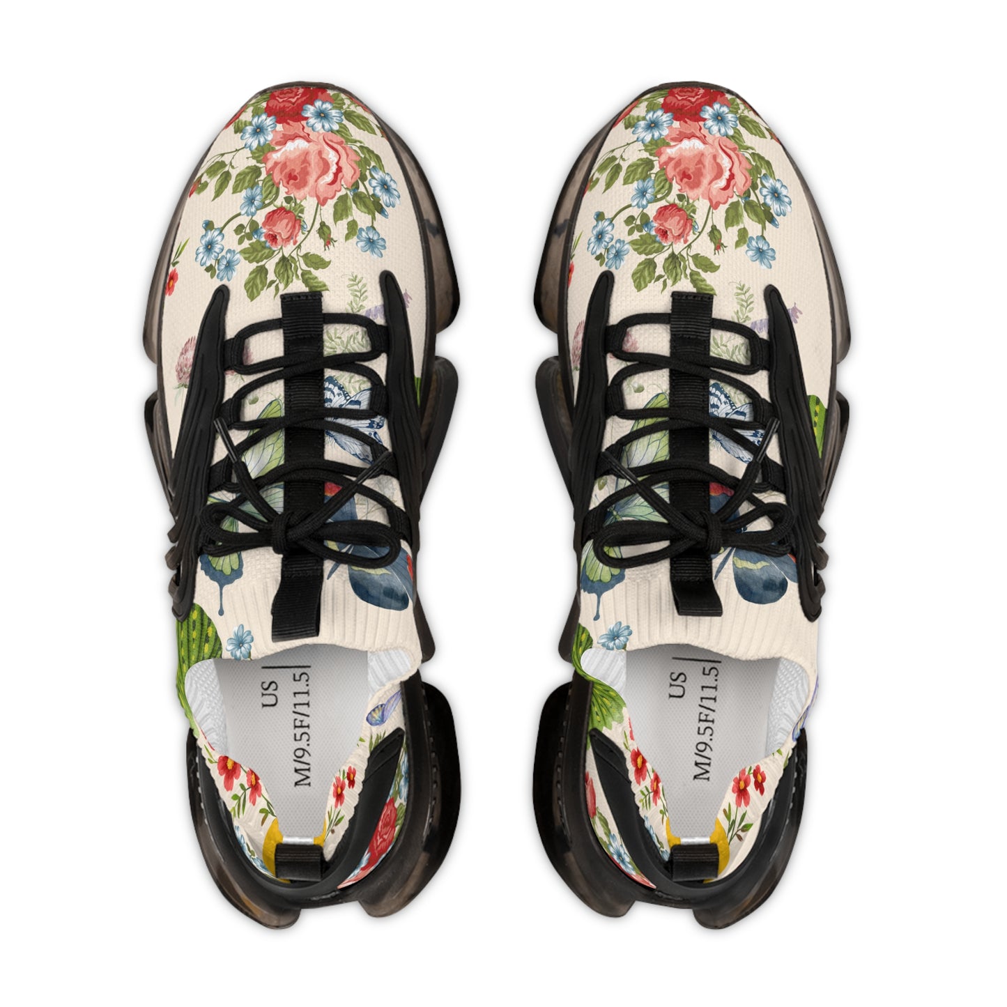 Sneakers for Men Floral Mesh Sneakers for Men, Stylish Athletic Shoes, Perfect for Casual Wear, Spring Fashion, Lightweight Gym Sneakers, Unique Gift Idea