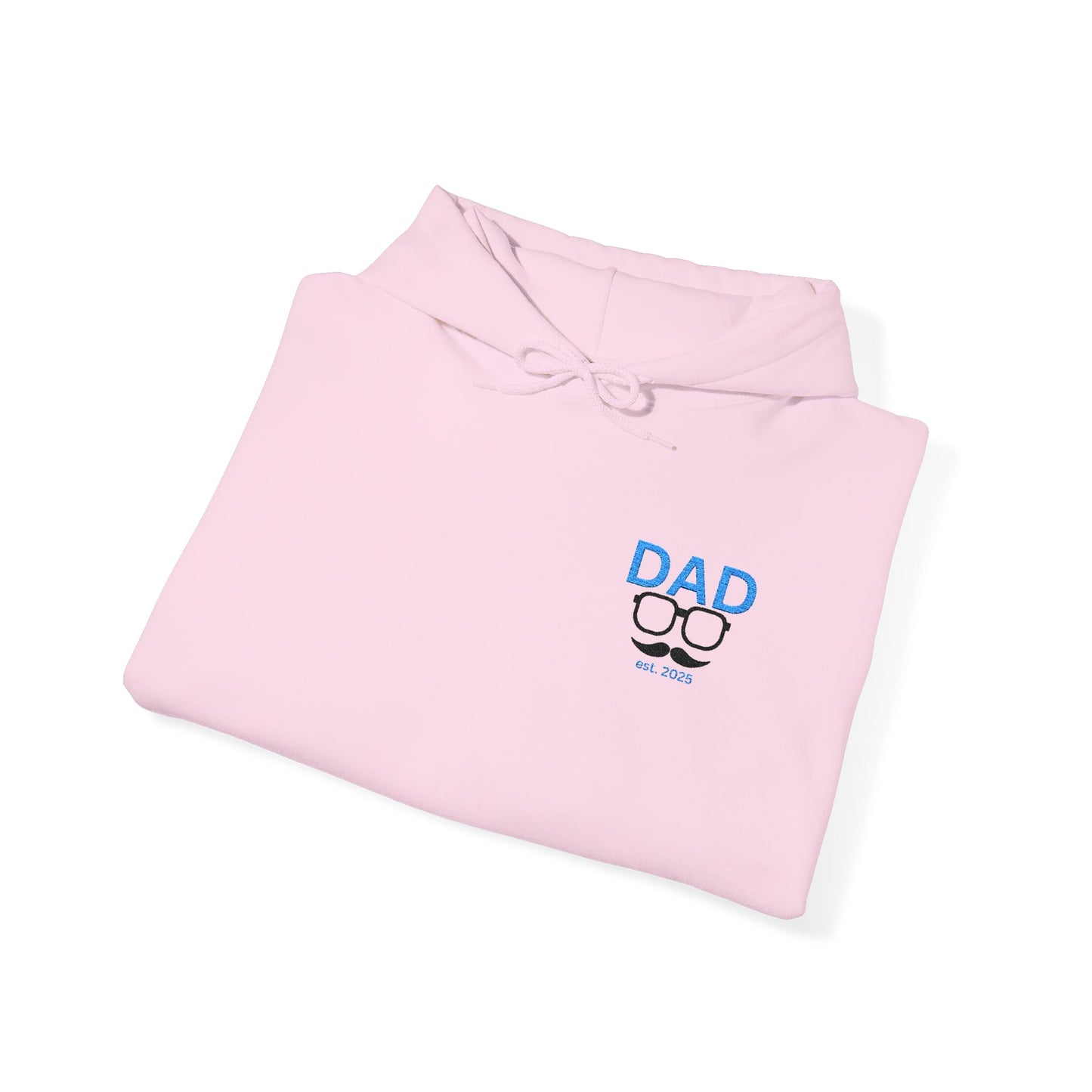 Embroided Personalized Dad's Hoodie | Customizable Unisex Hooded Sweatshirt for Father's Day Gifts, Birthdays and Holidays Presents
