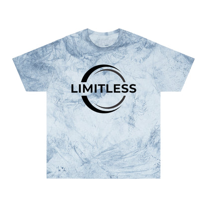 Unisex Color Blast Graphic T-Shirt (LIMITLESS)