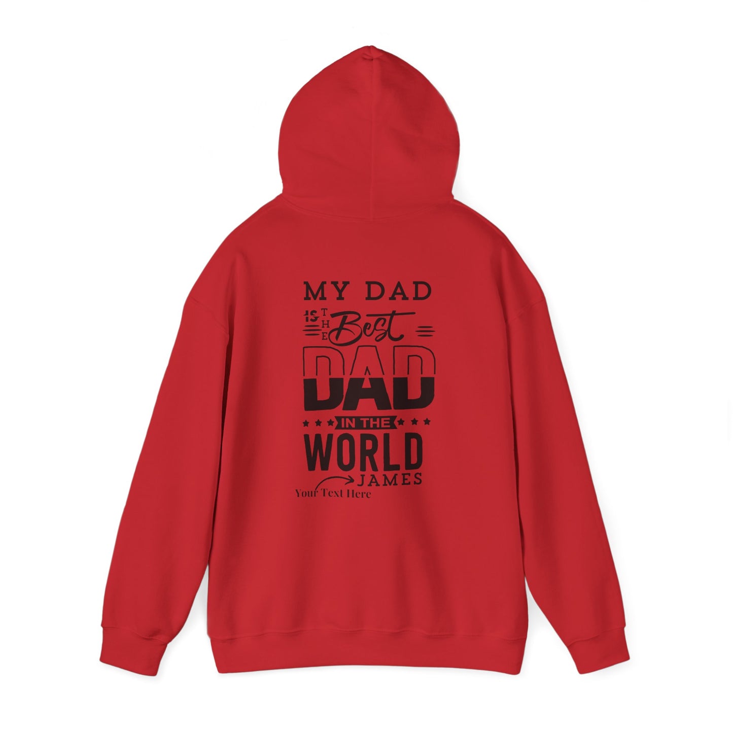 My Dad Is The Best Dad Personalized Hoodie