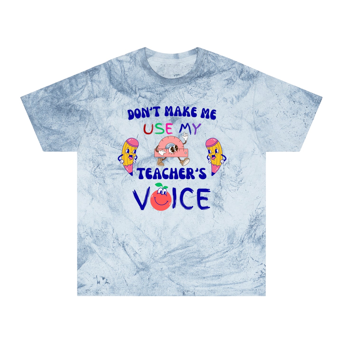 Funny Teacher Graphic T Shirt- Unisex Comfort Colors Blast T-Shirt, USA