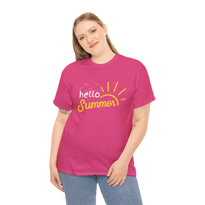 Hello Summer Graphic T-Shirt (Unisex)