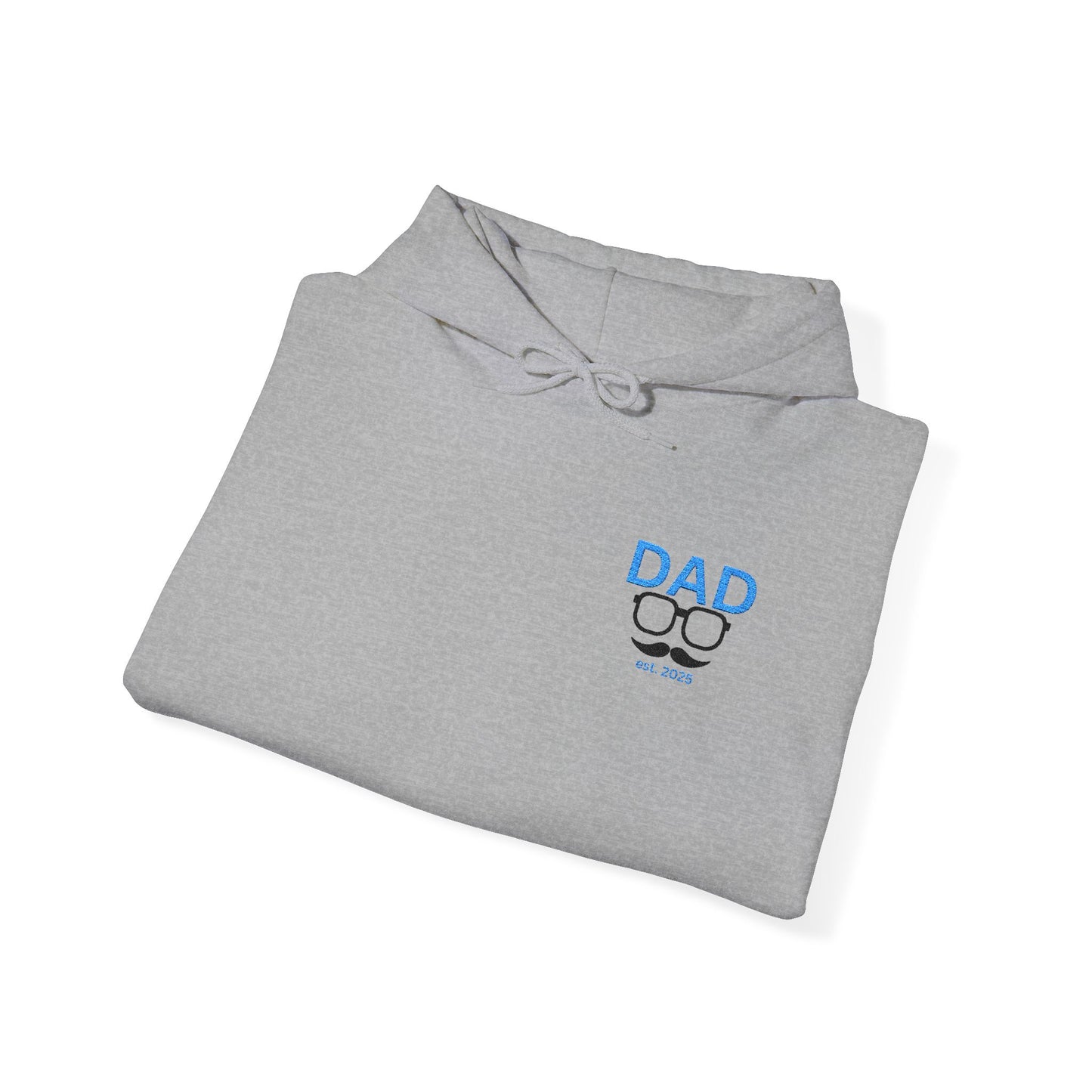 Embroided Personalized Dad's Hoodie | Customizable Unisex Hooded Sweatshirt for Father's Day Gifts, Birthdays and Holidays Presents