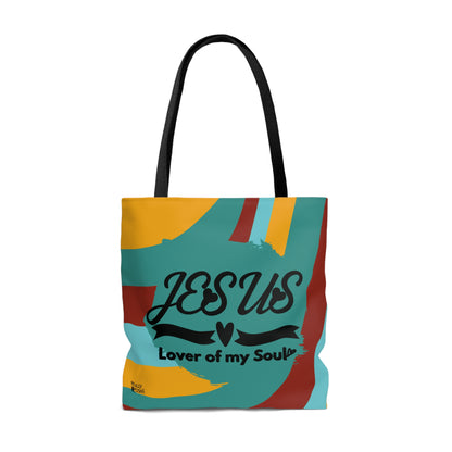 Custom Christian Tote Bag- Jesus, Lover of my Soul