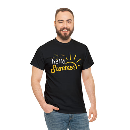 Hello Summer Graphic T-Shirt (Unisex)