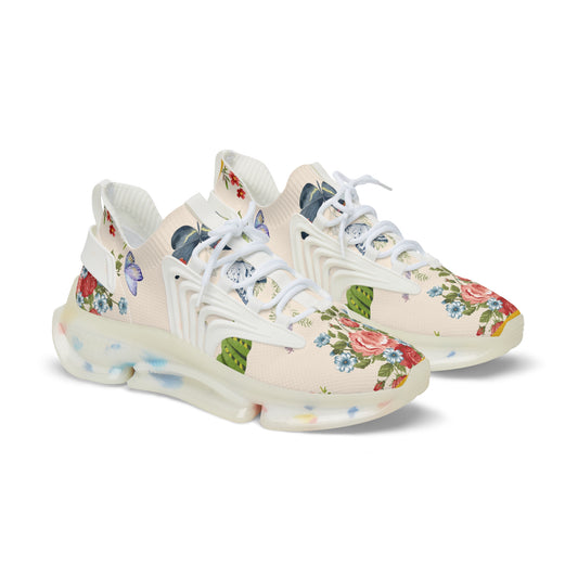 Sneakers for Men Floral Mesh Sneakers for Men, Stylish Athletic Shoes, Perfect for Casual Wear, Spring Fashion, Lightweight Gym Sneakers, Unique Gift Idea