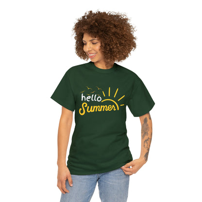 Hello Summer Graphic T-Shirt (Unisex)