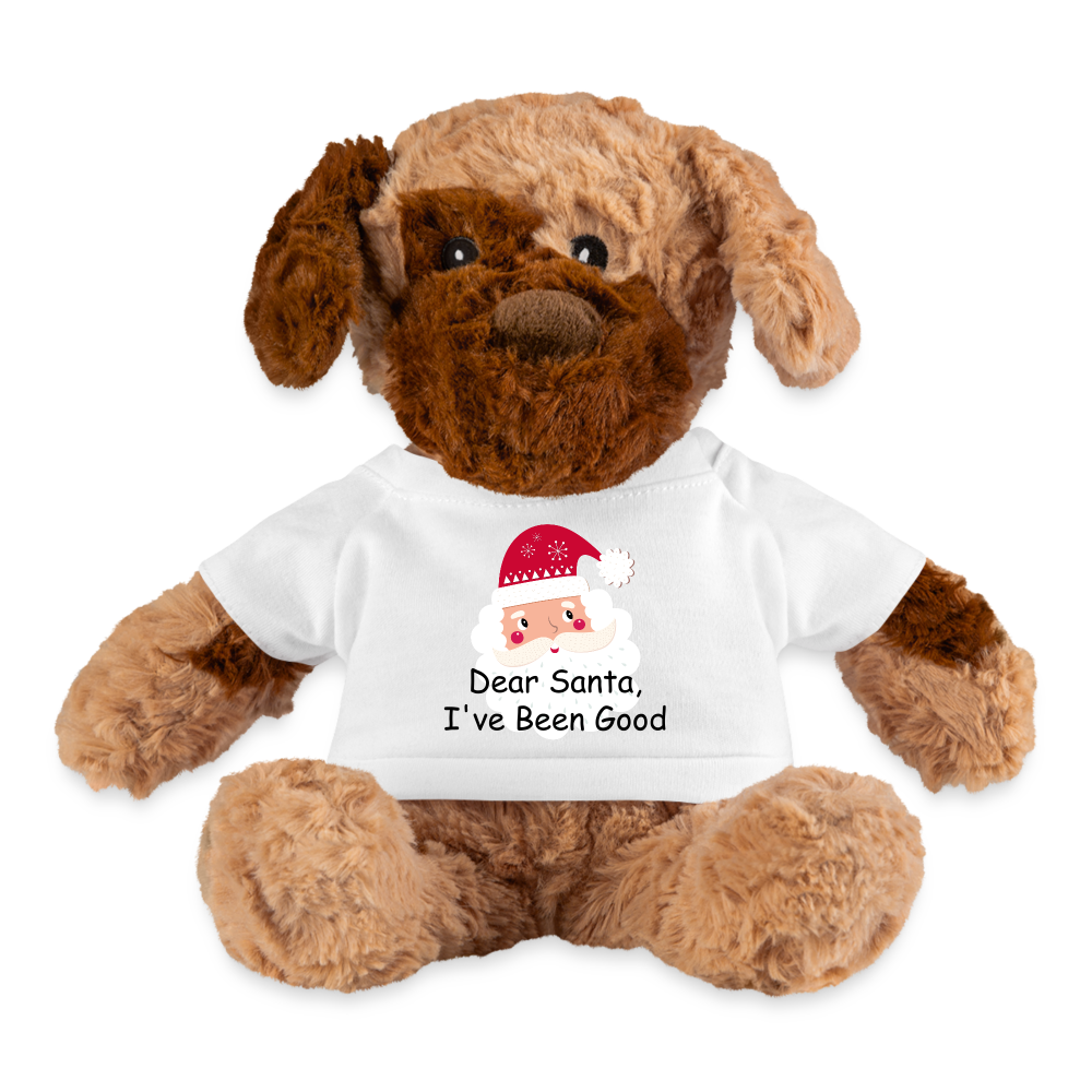 Personalized Dog Plush Toy| Christmas Toy Gift For Kids - white