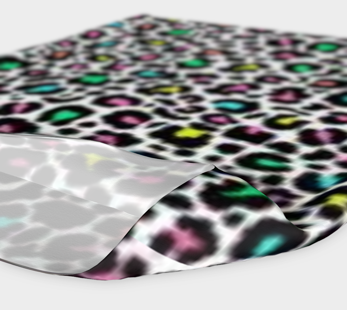 Custom Multicolor Leopard Headband- Made In Canada