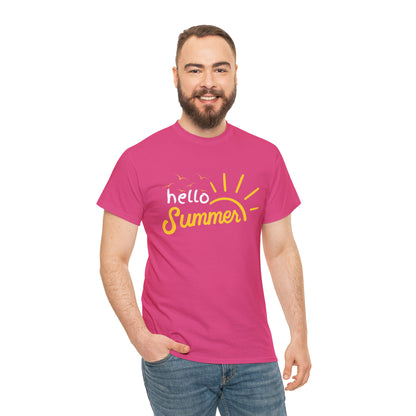 Hello Summer Graphic T-Shirt (Unisex)