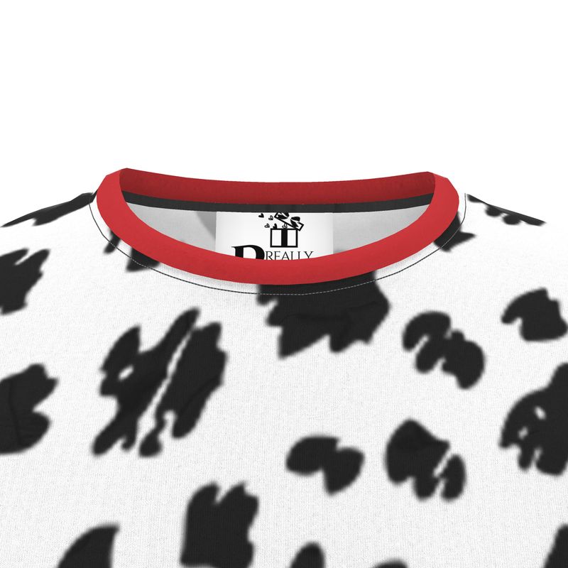 Cut and Sew All Over Print T-Shirt
