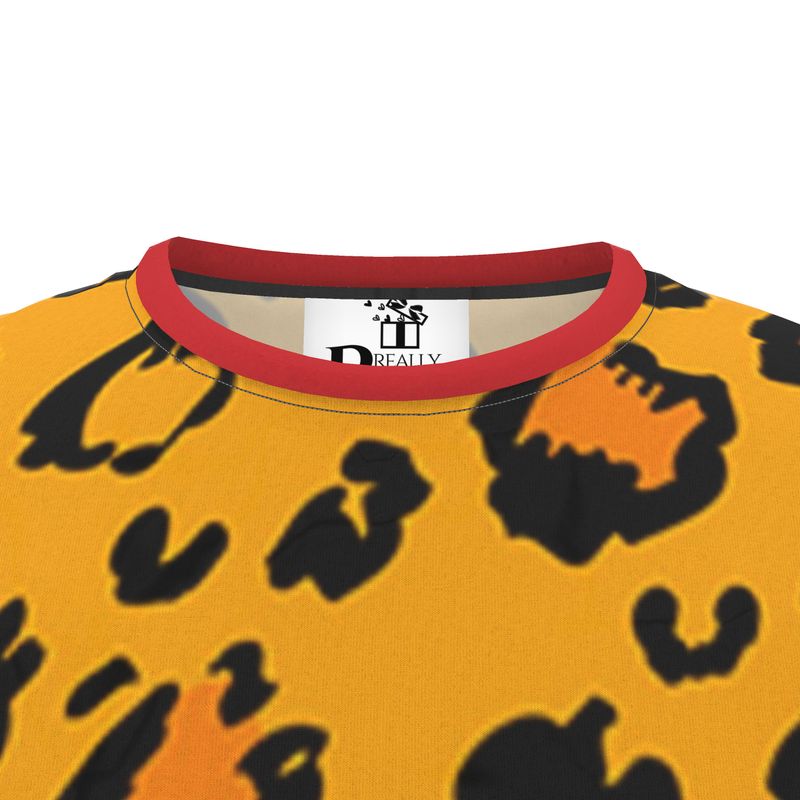 Cut and Sew All Over Print T-Shirt