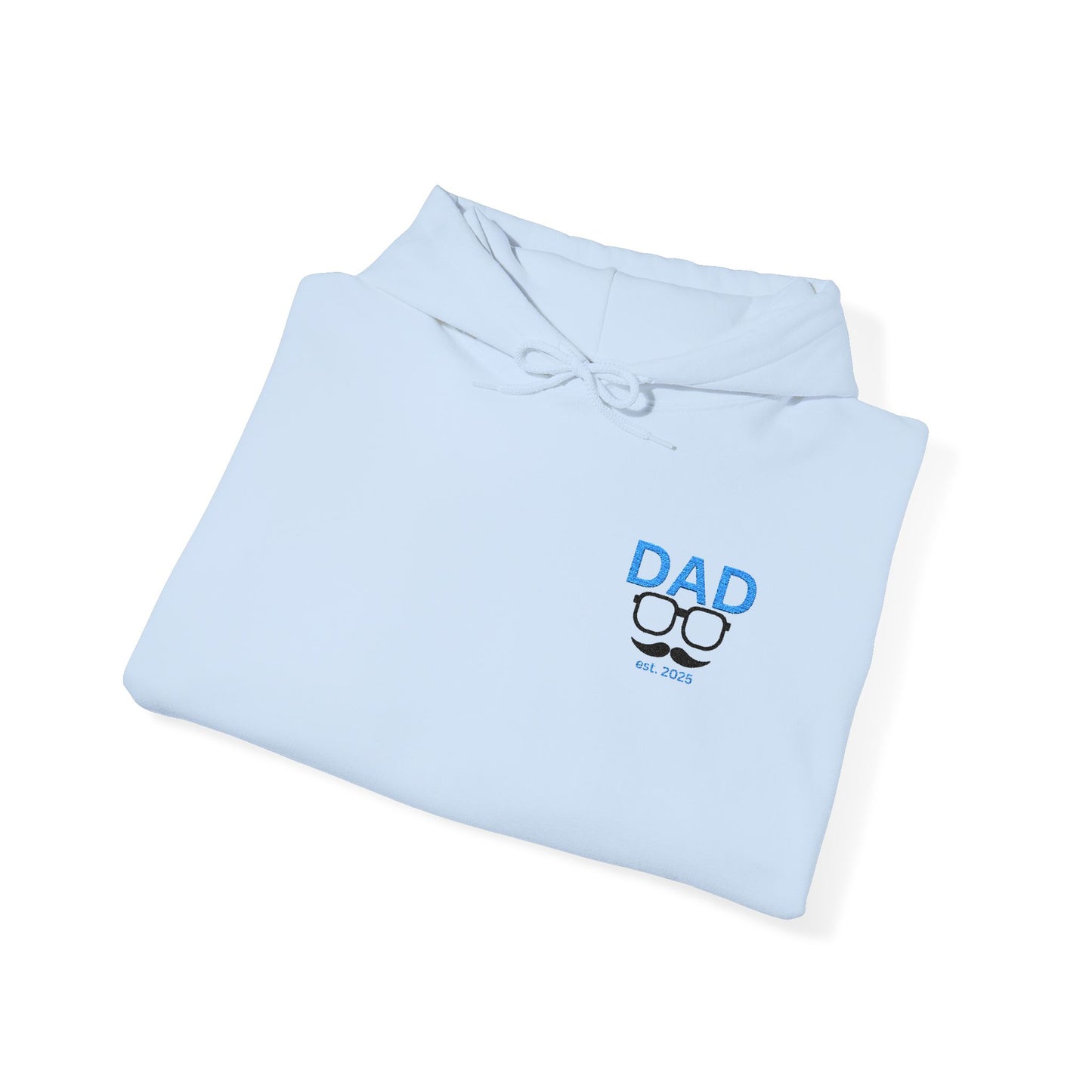 Embroided Personalized Dad's Hoodie | Customizable Unisex Hooded Sweatshirt for Father's Day Gifts, Birthdays and Holidays Presents