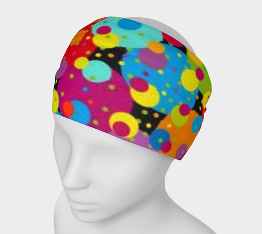 Circular Geometry Headband- Made In Canada