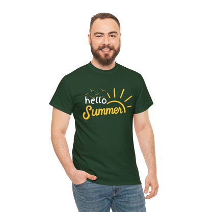 Hello Summer Graphic T-Shirt (Unisex)