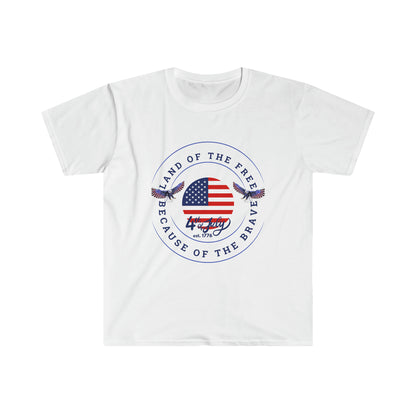 4th of July Patriotic T-Shirt (Land of The Free)