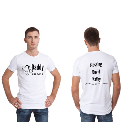 Personalized Graphic T-Shirt (Photo and Text)