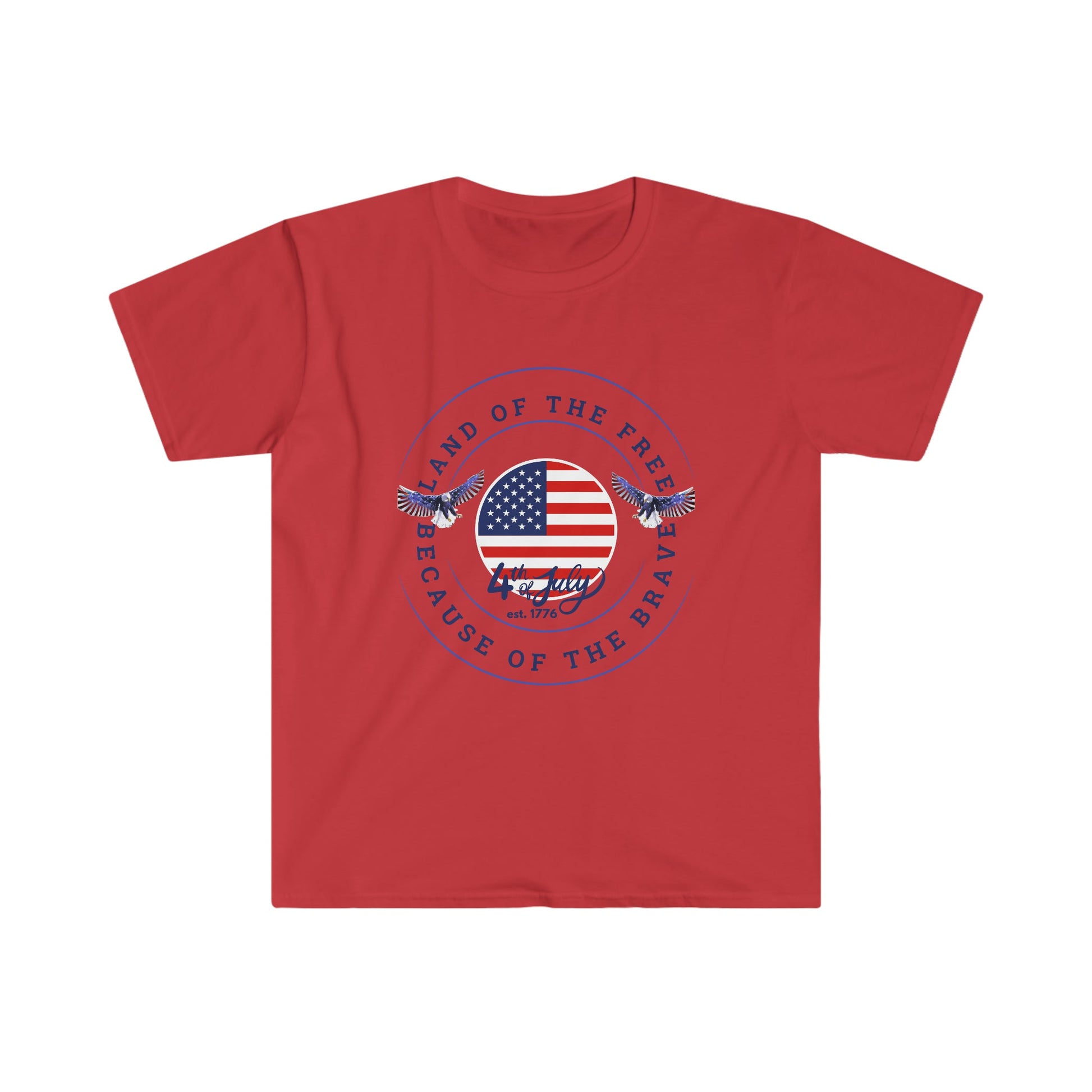 4th of July Unisex T - Shirt - reallyposhgifts