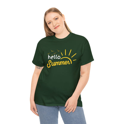 Hello Summer Graphic T-Shirt (Unisex)