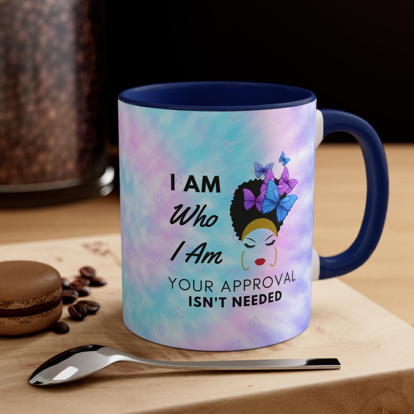 Self Affirmation Color Contrast Coffee Mug (11oz)