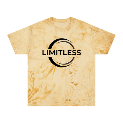 Unisex Color Blast Graphic T-Shirt (LIMITLESS)