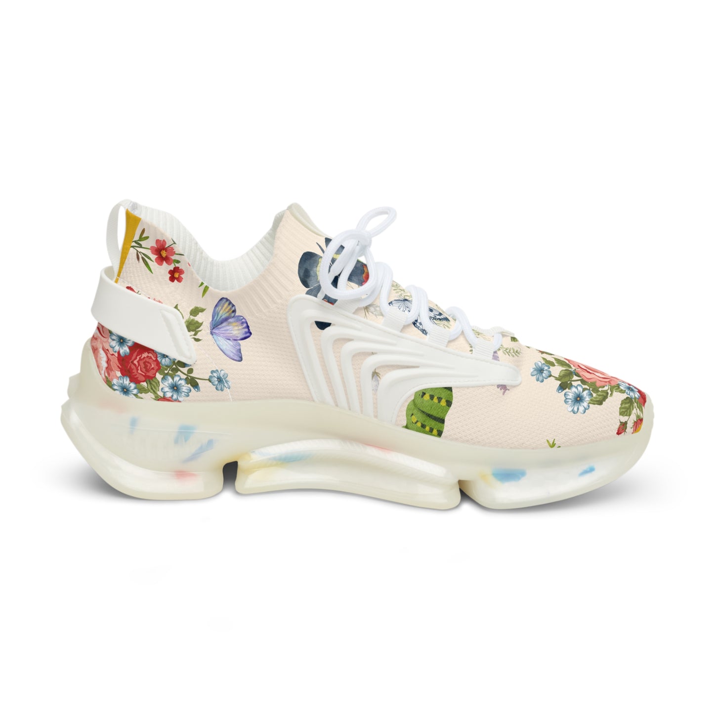 Sneakers for Men Floral Mesh Sneakers for Men, Stylish Athletic Shoes, Perfect for Casual Wear, Spring Fashion, Lightweight Gym Sneakers, Unique Gift Idea
