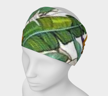 Load image into Gallery viewer, Banana Leaf Print Headband- Made In Canada
