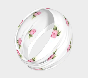Floral Polka Dot Headband Made  in Canada