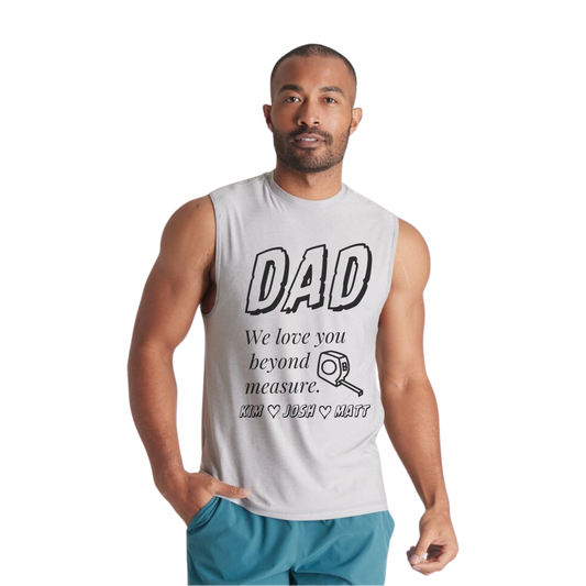 Custom Muscle Tank Top For Dads