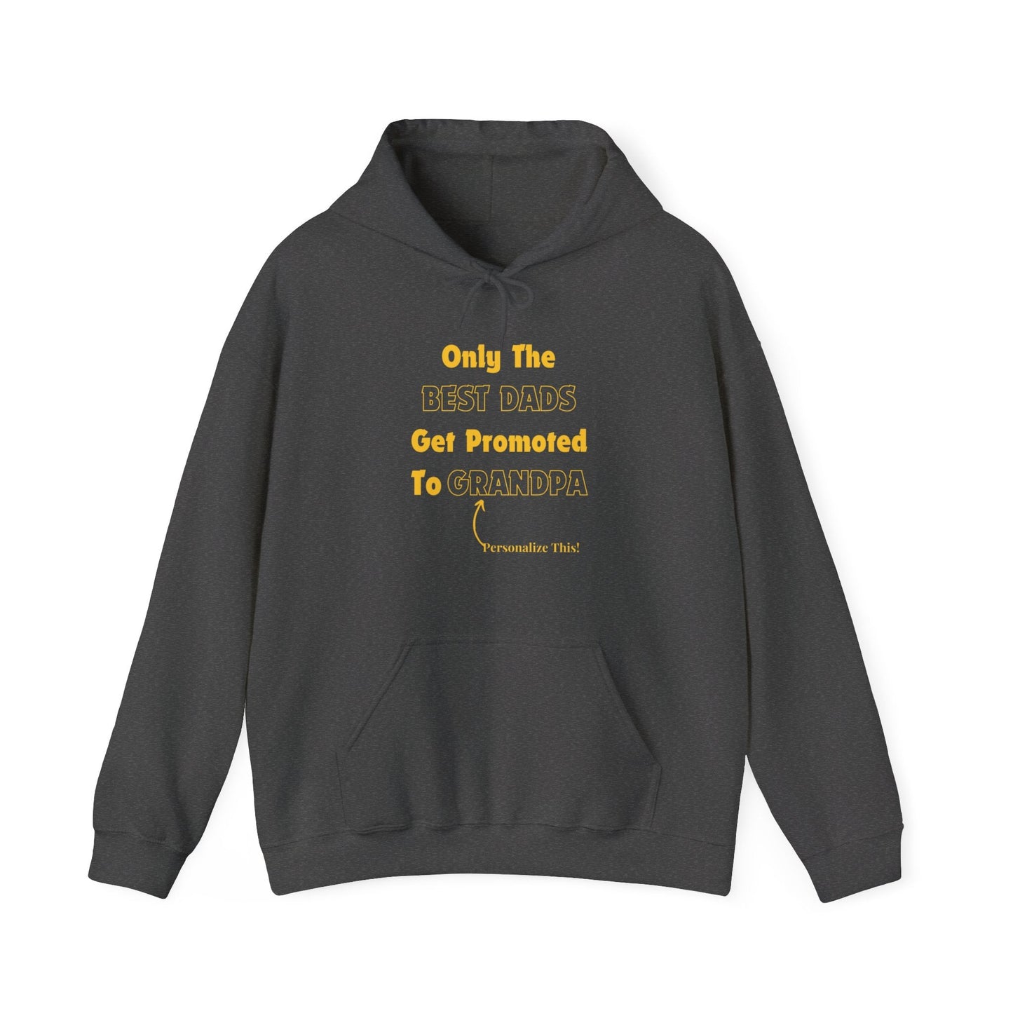 Best Dads Get Promoted To Grandpa Personalized Hoodie - reallyposhgifts